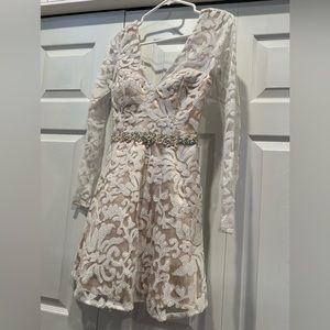 Longsleeve Sequin Mini Dress